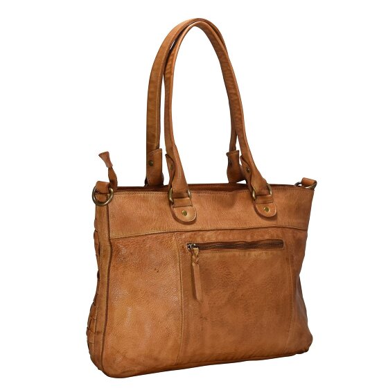 Greenland Nature Femi & Nine Sac à bandoulière en cuir 42 cm