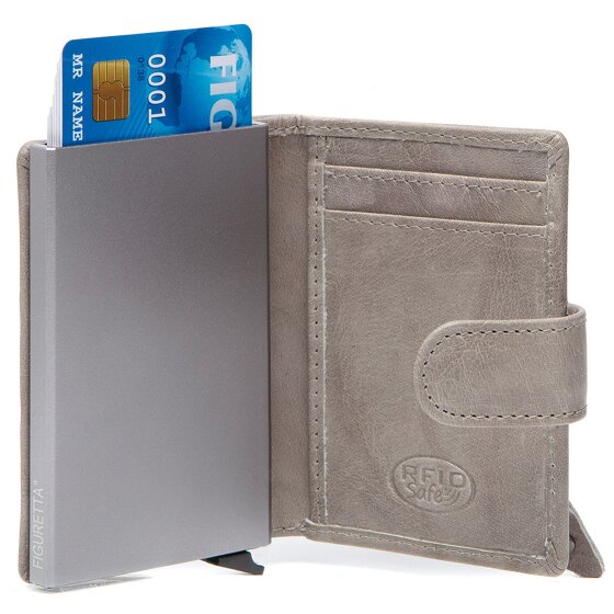 The Chesterfield Brand Prague Étui pour cartes de crédit Protection RFID Cuir 7 cm