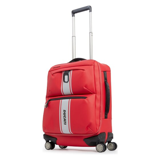 Piquadro Piquadro x Ducati Limited 4 roulettes Trolley de cabine 55 cm