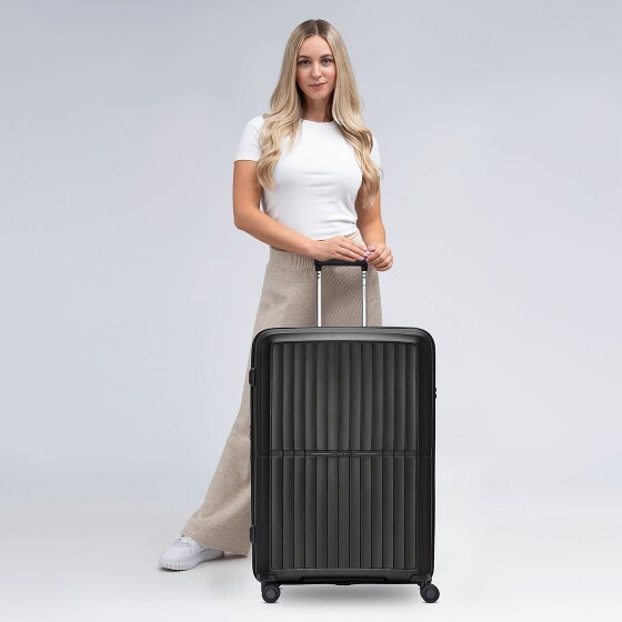 Pactastic Collection 01 4 roulettes Trolley L 76 cm avec soufflet d'extension
