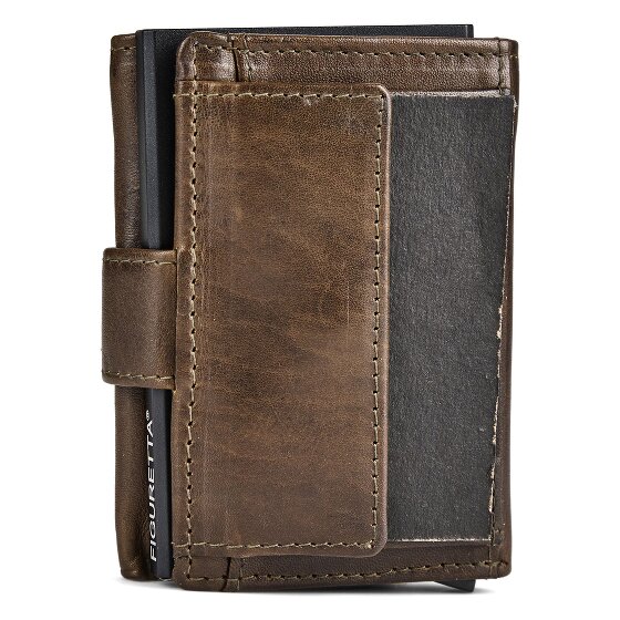 Greenburry Newport Porte-monnaie Protection RFID Cuir véritable 9.5 cm