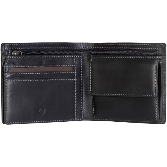 Jekyll & Hide Porte-monnaie Texas RFID cuir 12 cm