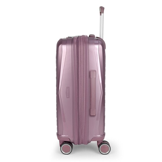 Gabol Queens 4 roulettes Trolley de cabine S 54 cm avec soufflet d'extension