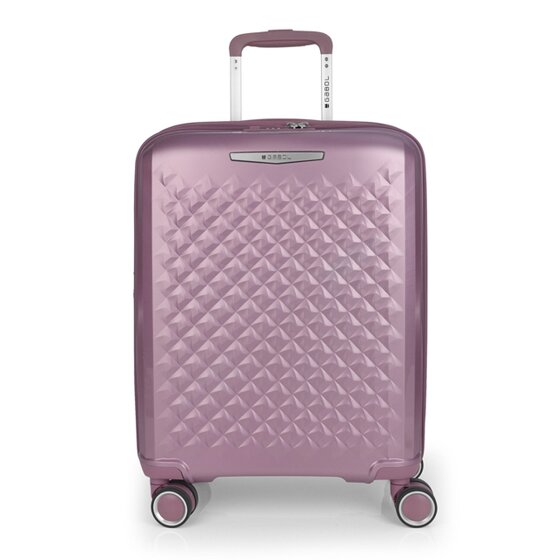 Gabol Queens 4 roulettes Trolley de cabine S 54 cm avec soufflet d'extension