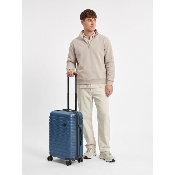 Pactastic Collection 04 THE CABIN + 4 roues Valise cabine S 55 cm '"avec soufflet d''extension"'