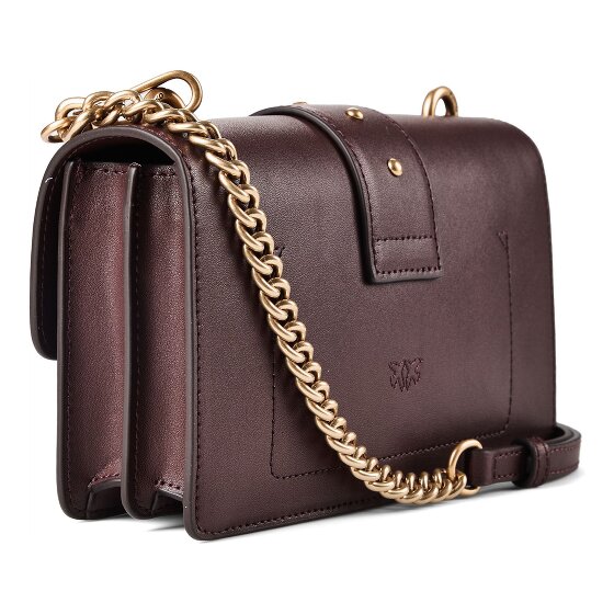 PINKO Love One Sac à bandoulière Cuir véritable 21 cm