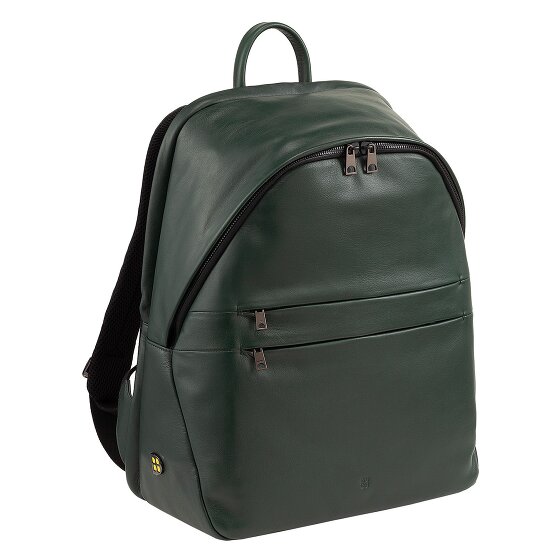 DuDu New York Daypack Cuir véritable 41 cm Compartiment ordinateur