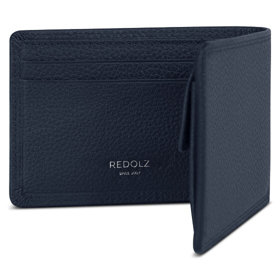Redolz Leather Essentials QF petit porte-monnaie en cuir RFID 10,5 cm