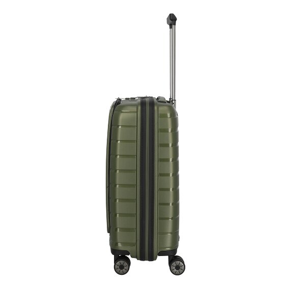 Travelite Air Base 4 roulettes Trolley de cabine 55 cm Compartiment pour ordinateur portable