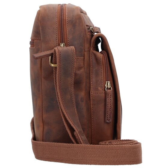 Greenland Nature Montenegro sac à bandoulière RFID cuir 22 cm