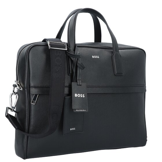 Boss Zair Porte-documents Cuir 40 cm Compartiment pour ordinateur portable