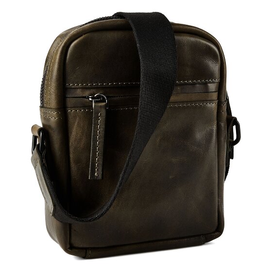 Greenburry Newport Mini sac à bandoulière Cuir véritable 18 cm