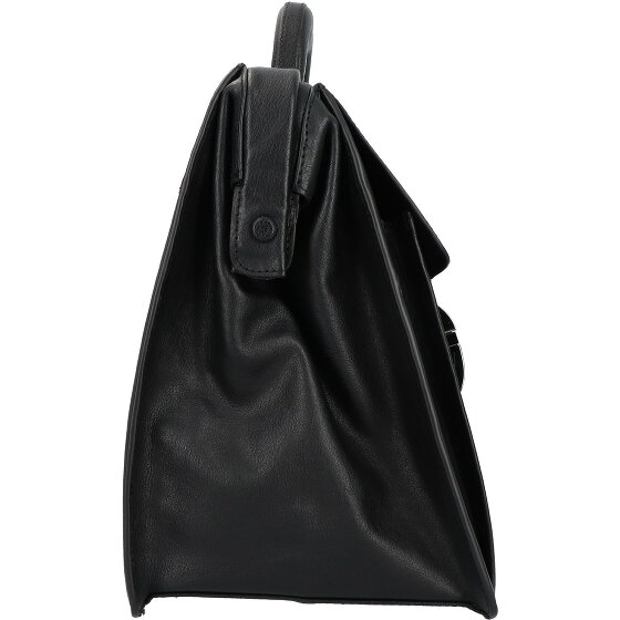 Piquadro Black Square Attaché-case Cuir véritable 37 cm