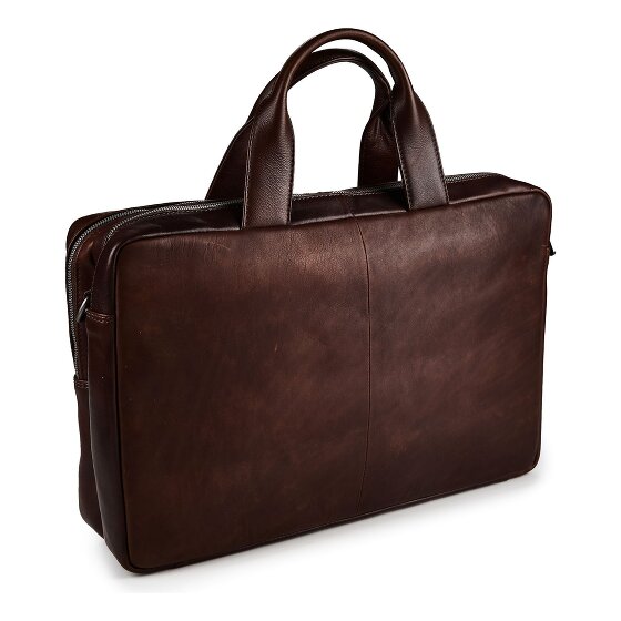 Plevier Jimmy Attaché-case Cuir véritable 31 cm Compartiment ordinateur