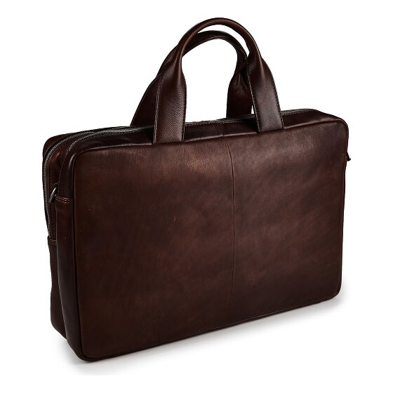Plevier Jimmy Attaché-case Cuir véritable 31 cm Compartiment ordinateur