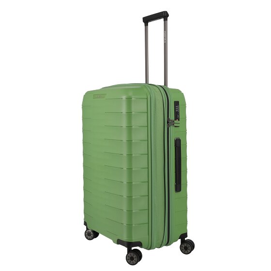 Travelite Mooby 4 roulettes Set de valises 3 pièces avec soufflet d'extension