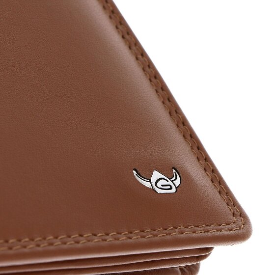 Golden Head Polo Porte-monnaie Protection RFID Cuir véritable 12.5 cm