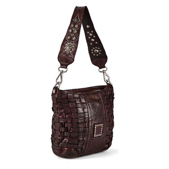 Campomaggi Beth Sac à bandoulière Cuir véritable 22 cm