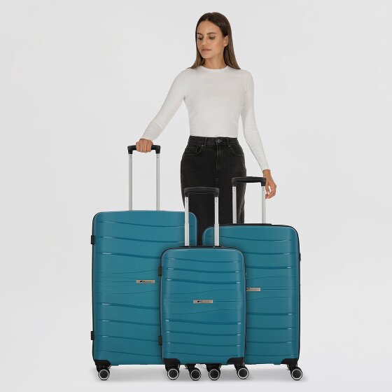 Cocoono Leon 4 roulettes Set de valises 3 pièces