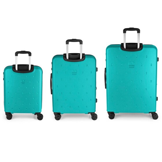 Gabol Juego 3 Set de valises à 4 roulettes 3pcs.