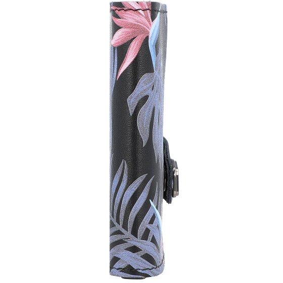 Tru Virtu Click & Slide Porte-cartes de crédit RFID en cuir 6,5 cm