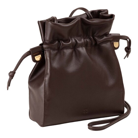 DuDu Sac à bandoulière Cuir véritable 18 cm