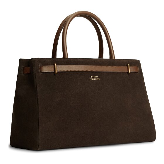 Tommy Hilfiger American Icon Sac à main Cuir véritable 39 cm