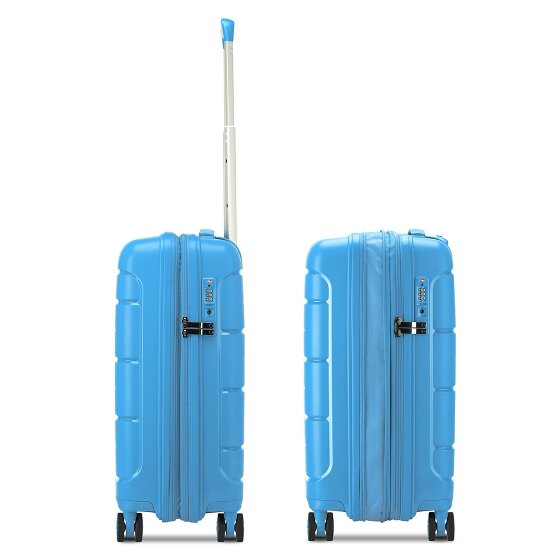 MODO by Roncato Starlight 3.0 4 roulettes Set de valises 3 pièces avec soufflet d'extension