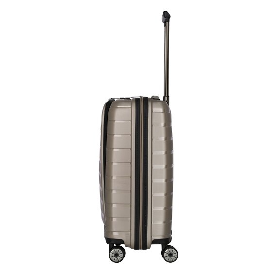 Travelite Air Base 4 roulettes Trolley de cabine 55 cm Compartiment pour ordinateur portable