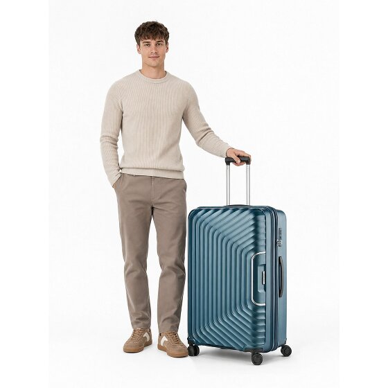 Redolz Essentials 01 4 roues Valise cabine L 77 cm avec soufflet d'extension