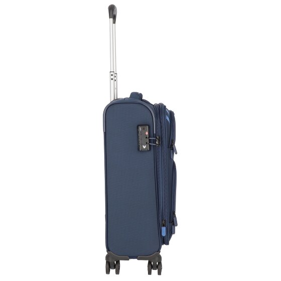 Roncato Twin 4 roulettes Trolley de cabine S 55 cm avec soufflet d'extension