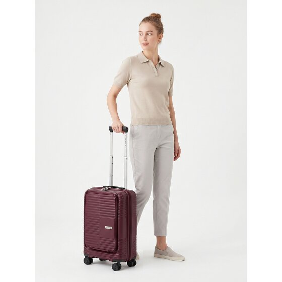 Redolz Essentials 17 2.0 4 roues Valise cabine 55 cm Compartiment ordinateur avec soufflet d'extension