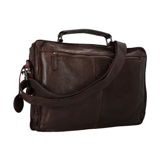 Harbour 2nd Ashton Besace Cuir véritable 25 cm Compartiment ordinateur