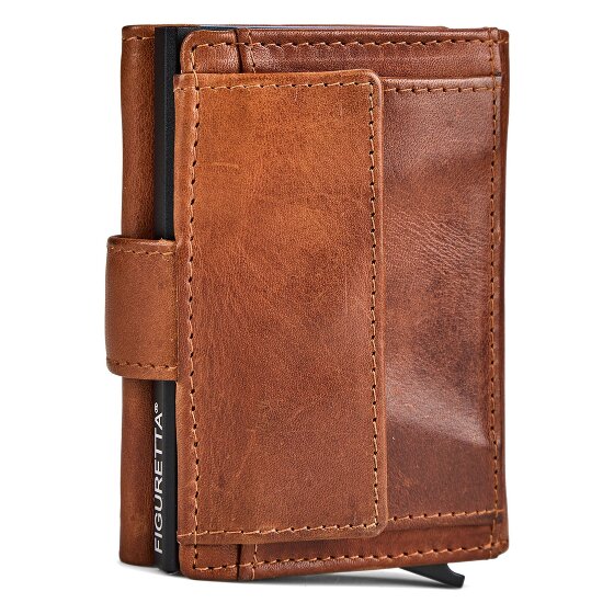 Greenburry Newport Porte-monnaie Protection RFID Cuir véritable 9.5 cm