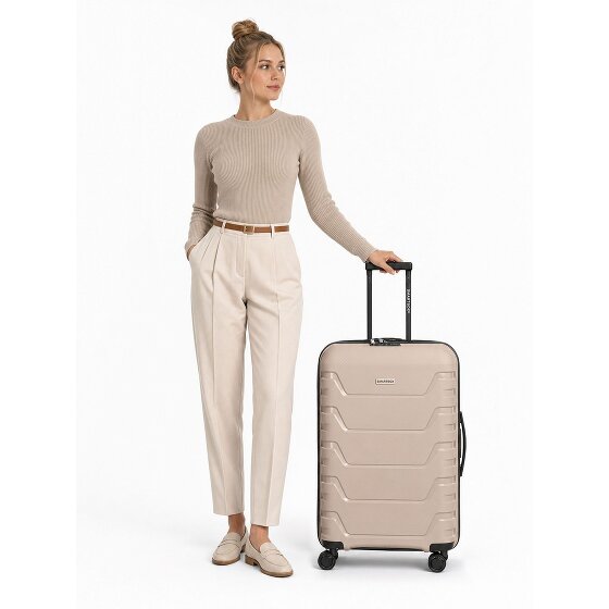 Smartbox Edition 01 4 roues Valise cabine 66 cm avec soufflet d'extension