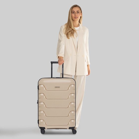 Smartbox Edition 01 4 roulettes Trolley 66 cm avec soufflet d'extension