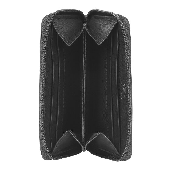 Maître ellern Porte-monnaie Protection RFID Cuir 11 cm