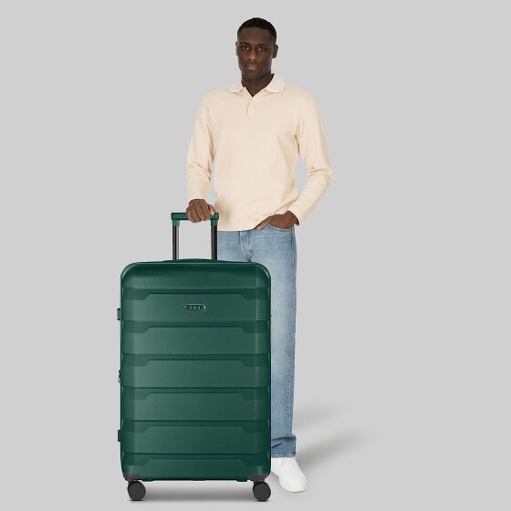 d&n South Dakota 4 roulettes Trolley L 76 cm avec soufflet d'extension