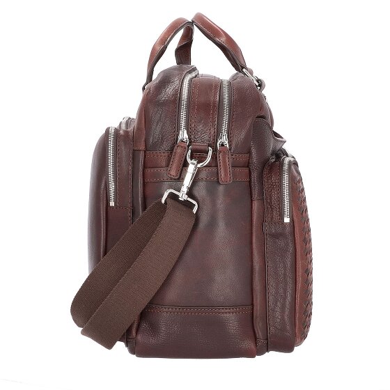 bugatti Porte-documents Woven en cuir 48 cm