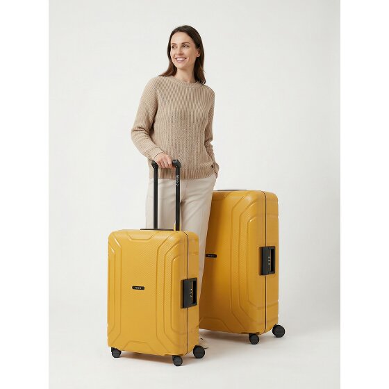 Redolz Essentials 15 Set de valises à 4 roulettes 2 pièces avec fermeture à trois points