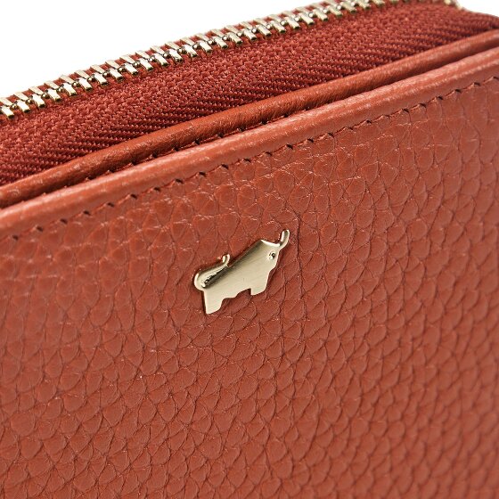 Braun Büffel Asti Porte-monnaie Protection RFID Cuir véritable 10 cm