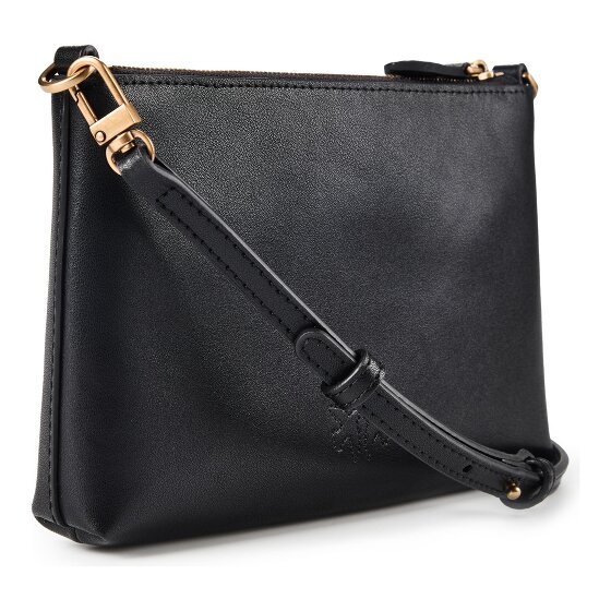 PINKO Flat Horizontal Mini Sac pochette Cuir véritable 19.5 cm