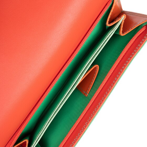 Mywalit Tri-fold Zip Wallet Porte-monnaie en cuir 17 cm