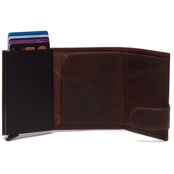 The Chesterfield Brand Mannheim Porte-monnaie Protection RFID Cuir 7 cm