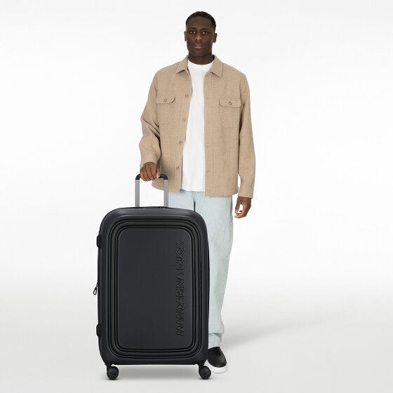 Mandarina Duck Logoduck + 4 roulettes Trolley L 75 cm