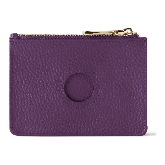Lazarotti Bologna Leather Porte-clés en cuir 11,5 cm avec poche Air Tag