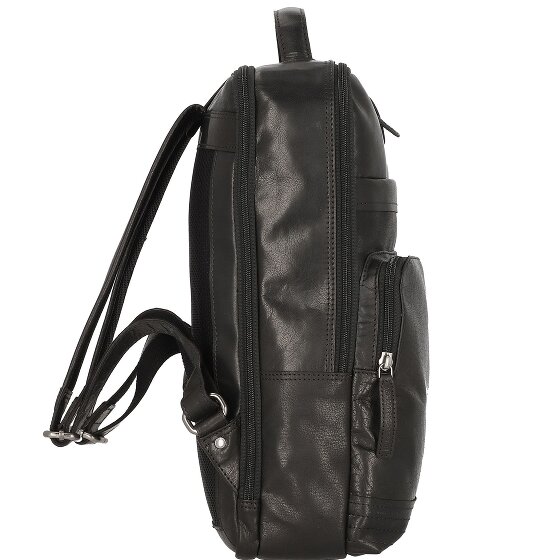 Spikes & Sparrow Bronco Sac à dos en cuir 40 cm pour ordinateur portable
