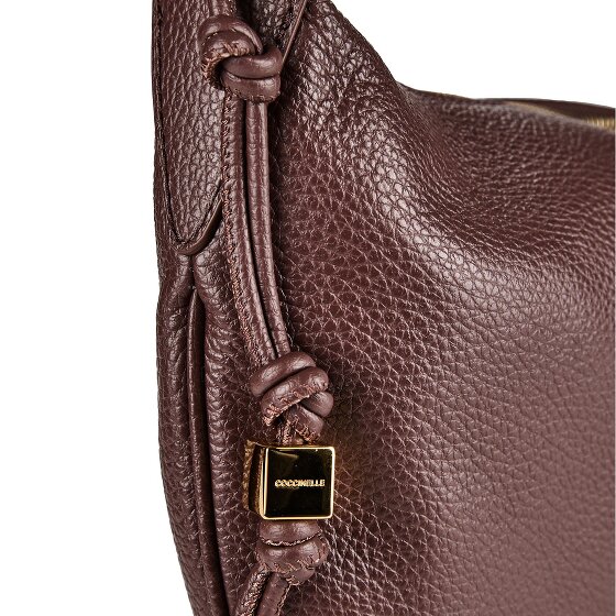 Coccinelle Thess Sac à bandoulière Cuir véritable 45 cm