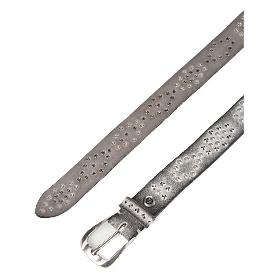 b.belt Ceinture à rivets Cuir véritable