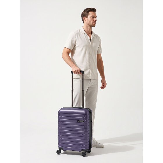Pactastic Collection 04 THE CABIN + 4 roues Valise cabine S 55 cm '"avec soufflet d''extension"'